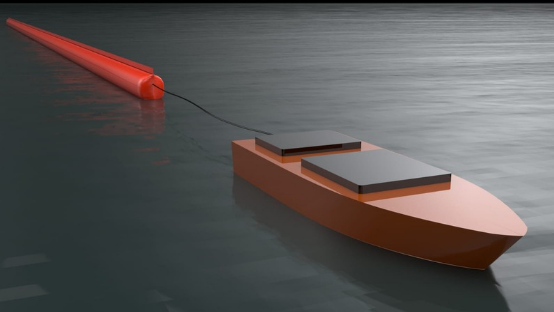 Oil Boom Ship